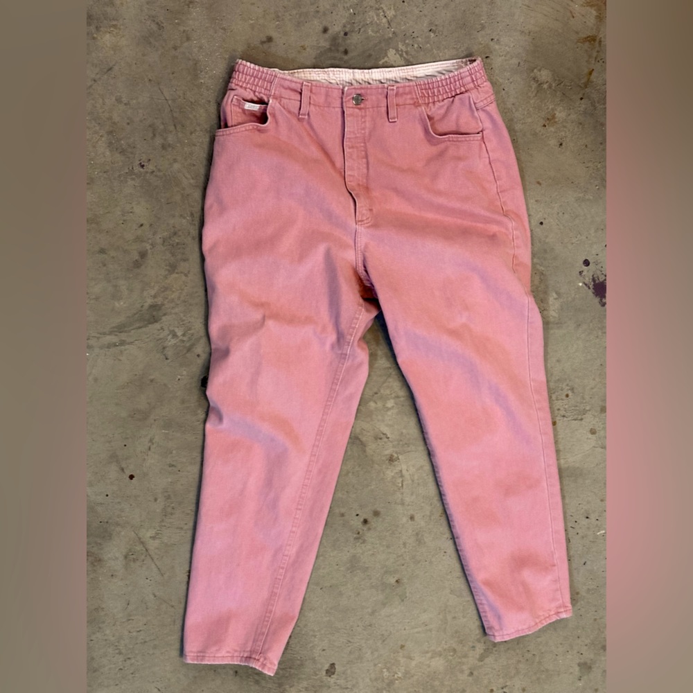 LEE - VINTAGE Women’s DENIM Jeans Sz 16 - PINK